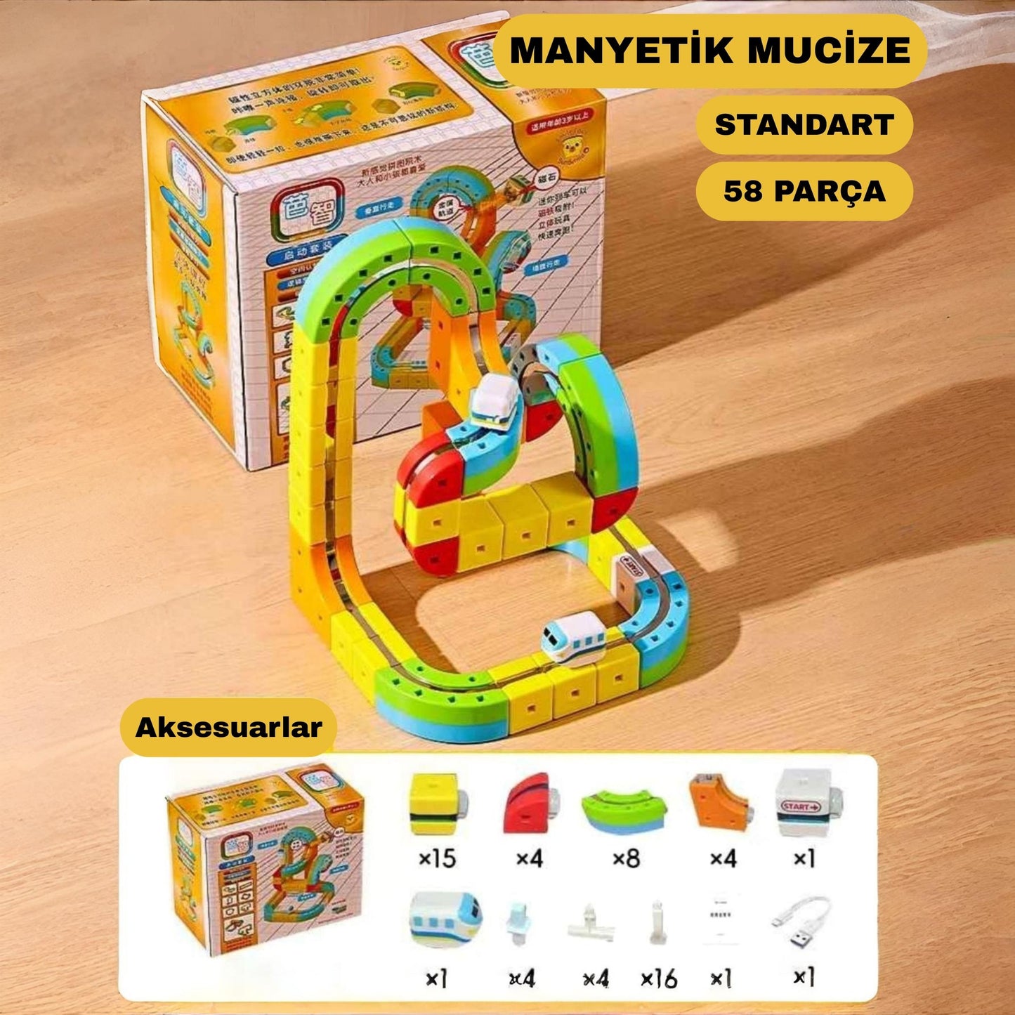 Magibrix™ - Maceracı Tren Seti