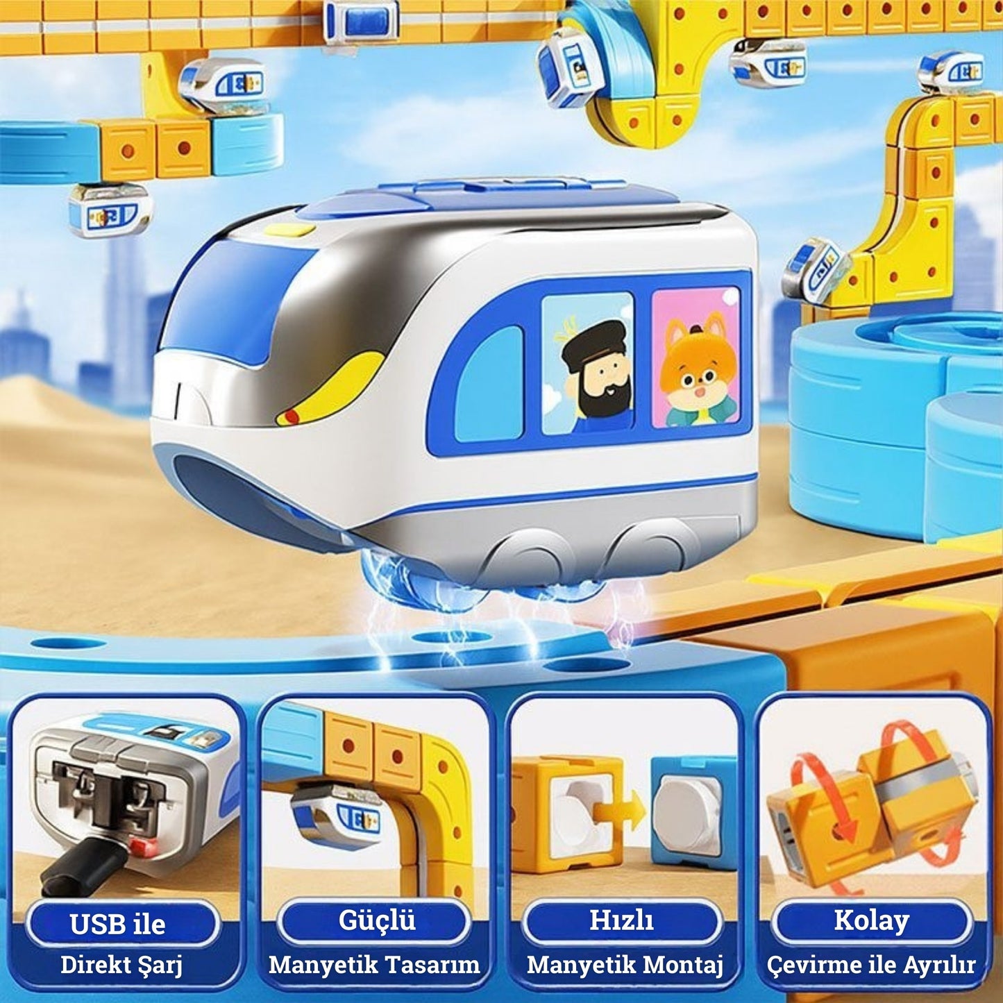 Magibrix™ - Maceracı Tren Seti