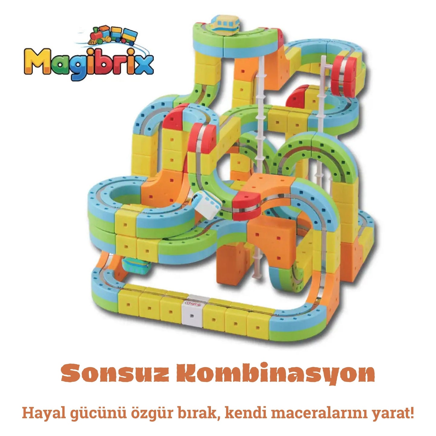 Magibrix™ - Maceracı Tren Seti