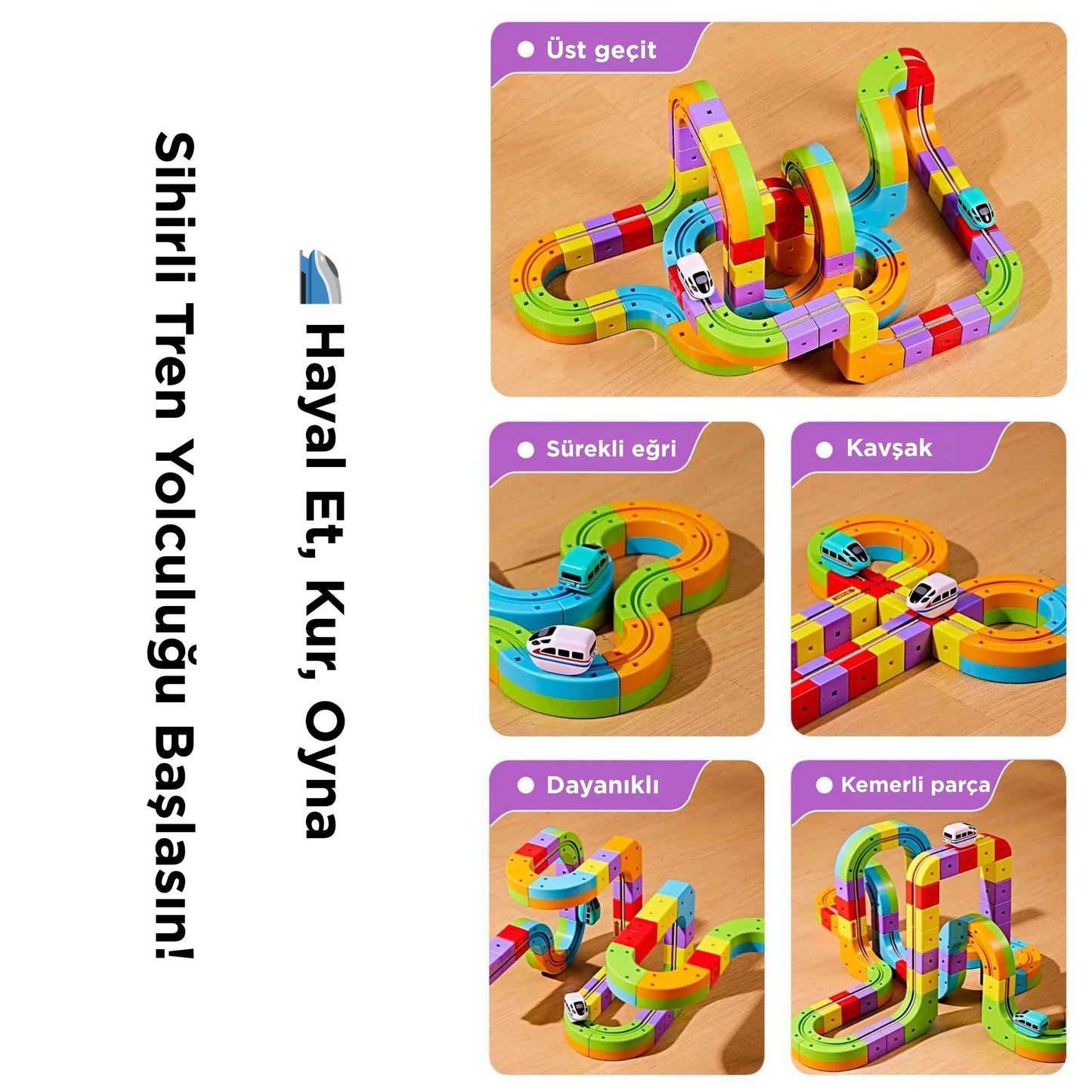 Magibrix™ - Maceracı Tren Seti